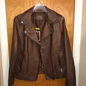 NWT (fake) leather jacket